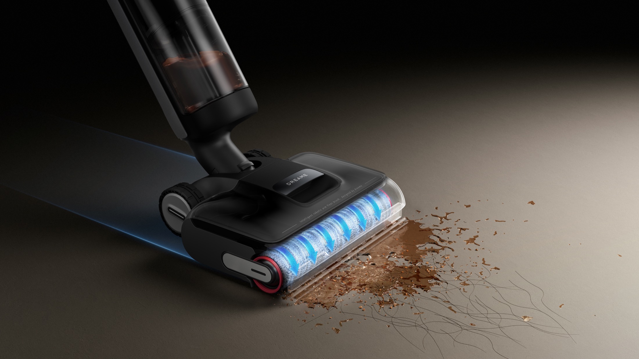 Dreame high frequency roller brush